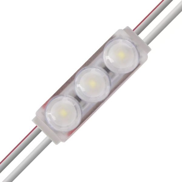 Светодиодный модуль Kaisen 2835 0,7W 12V 7500K Белый 73Lm 170° IP67 120mm серия MINI-3