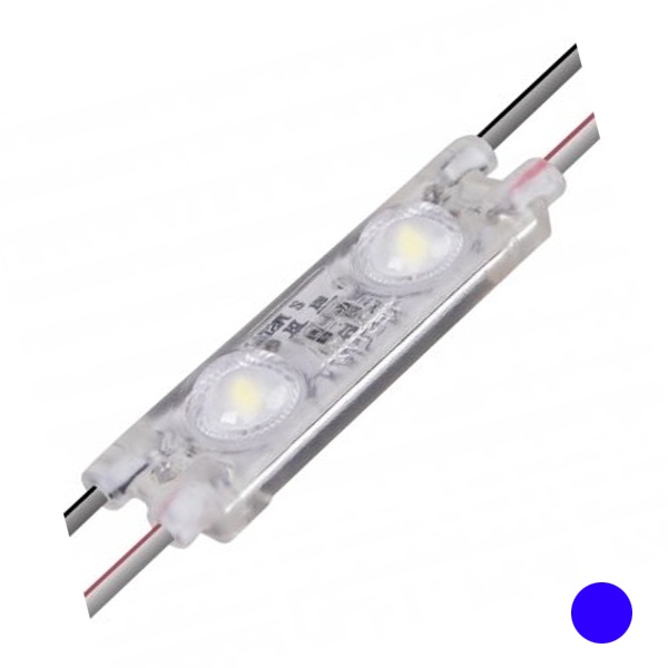 Светодиодный модуль Kaisen 2835 0,72W 12V Синий 10Lm 165° IP66 180mm серия НЕ PRISM P-2