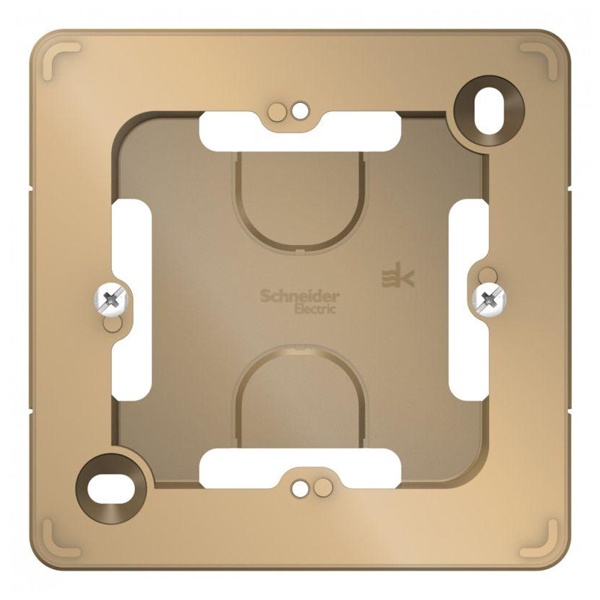 Коробка подъемная SE Blanca на один пост с возможностью соединения титан