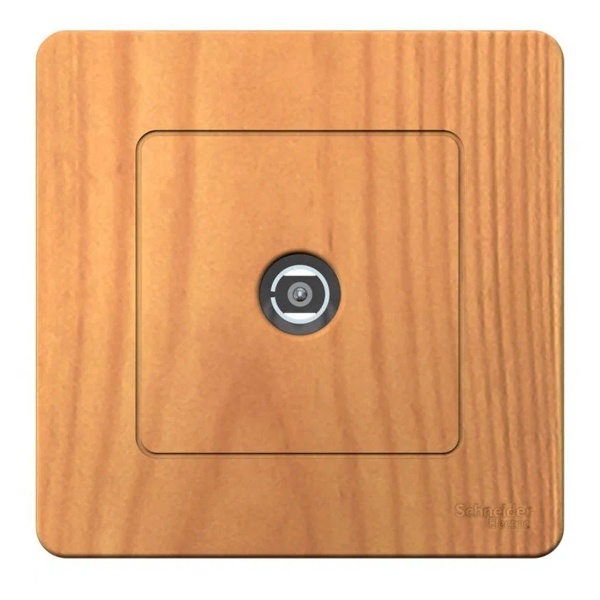 Розетка TV SE Blanca с/у ясень