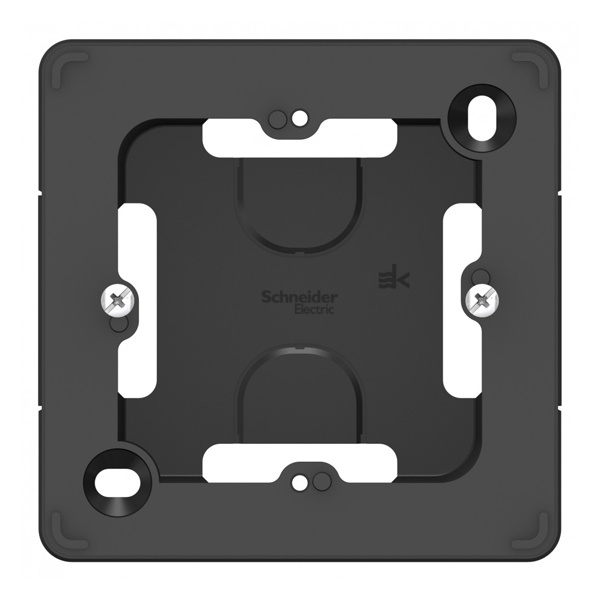 Коробка подъемная SE Blanca на один пост с возможностью соединения антрацит