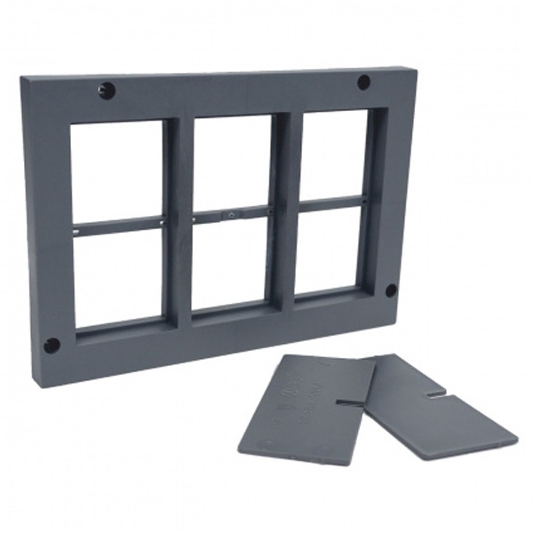 Рамка приборная на 12 модулей для лючка EKF C-Line 24