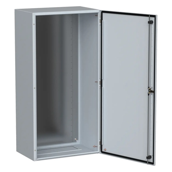 Щит металлический влагозащищенный ИЭК TITAN5 ЩМП 1200х600х400мм с монтажной платой УХЛ1 IP66 серый