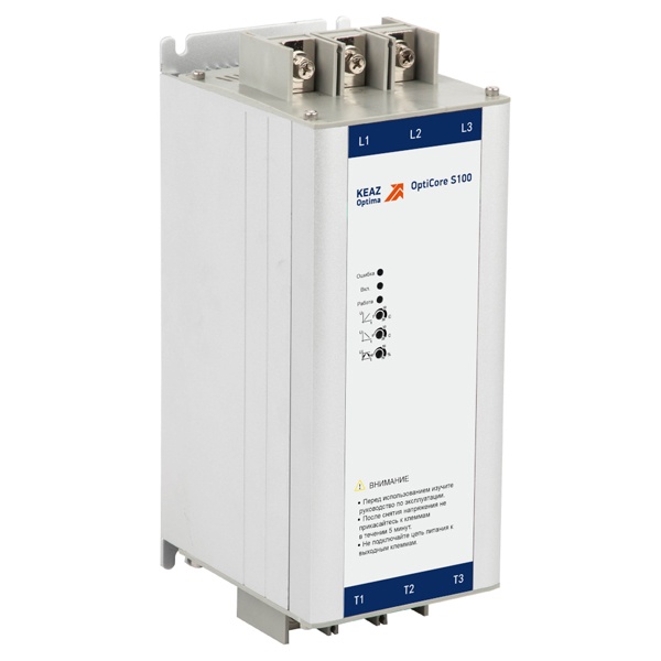 Устройство плавного пуска КЭАЗ OptiCore S100-11K-380-B 25А 11кВт 220-415В IP20