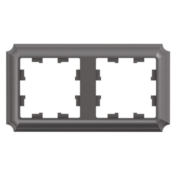 Рамка SE AtlasDesign Antique 2 поста, мокко