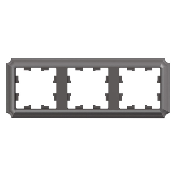 Рамка SE AtlasDesign Antique 3 поста, мокко