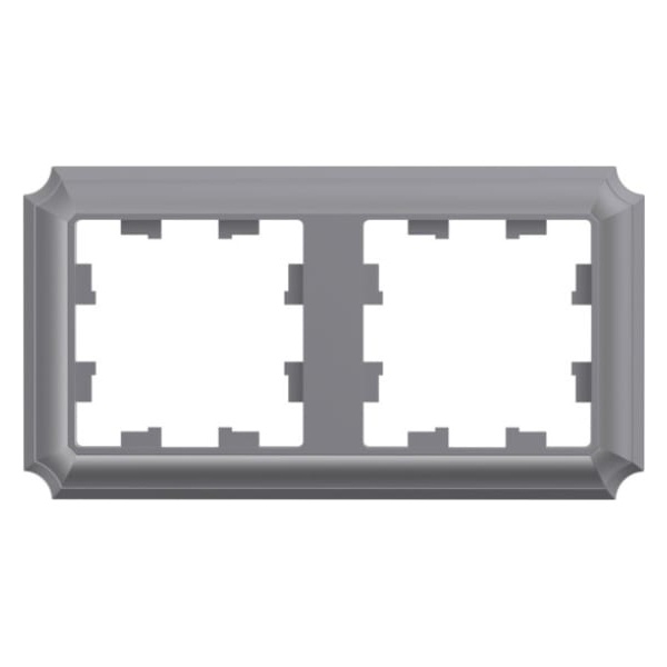 Рамка SE AtlasDesign Antique 2 поста, сталь