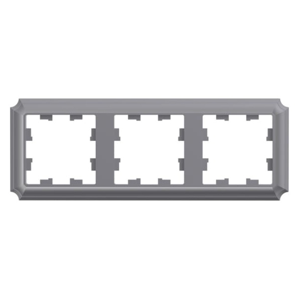 Рамка SE AtlasDesign Antique 3 поста, сталь