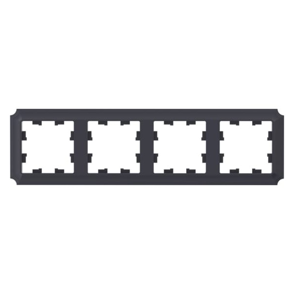 Рамка SE AtlasDesign Antique 4 поста, карбон