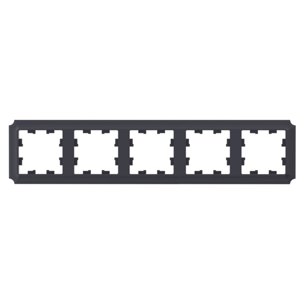 Рамка SE AtlasDesign Antique 5 постов, карбон