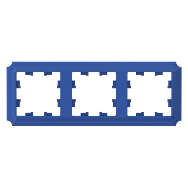 Рамка SE AtlasDesign Antique 3 поста, аквамарин