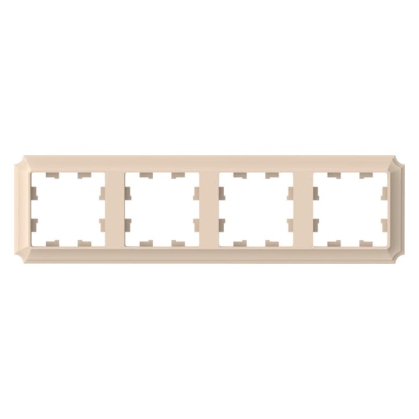 Рамка SE AtlasDesign Antique 4 поста, песочный