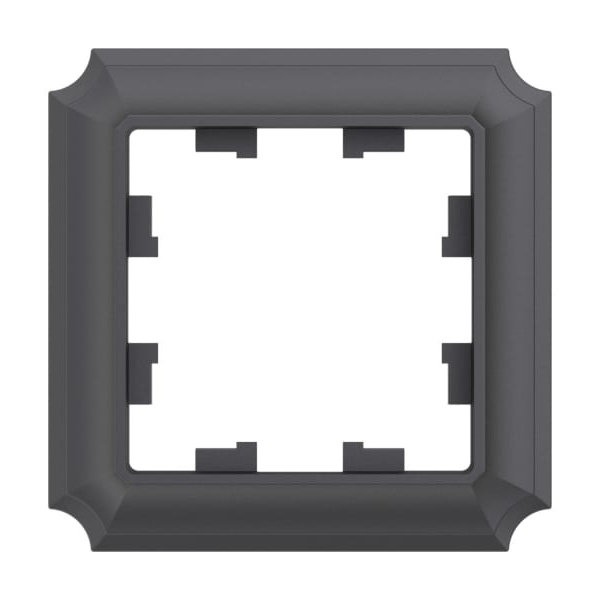 Рамка SE AtlasDesign Antique 1 пост, базальт