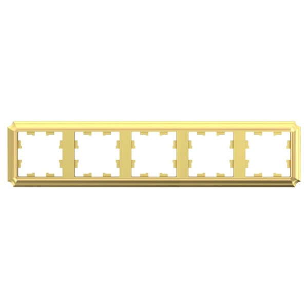 Рамка SE AtlasDesign Antique 5 постов, золото