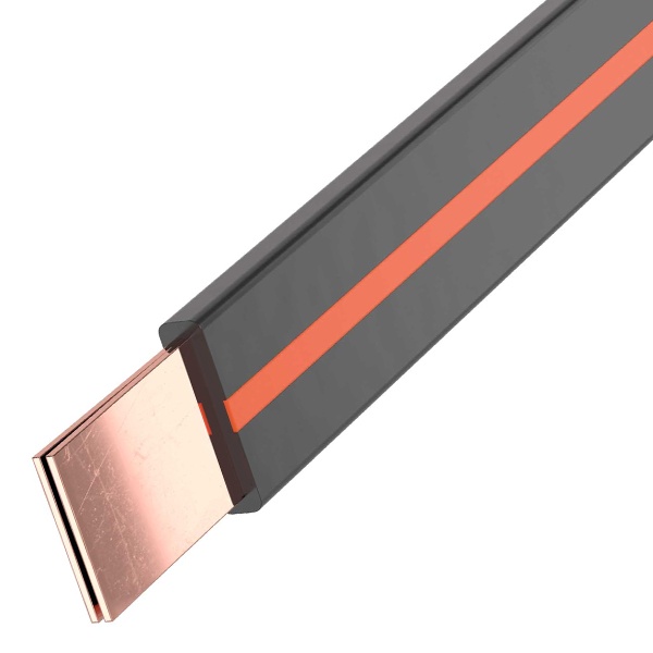 Шина медная гибкая изолированная DKC ШМГ 500А 4x(40x1мм) 2м