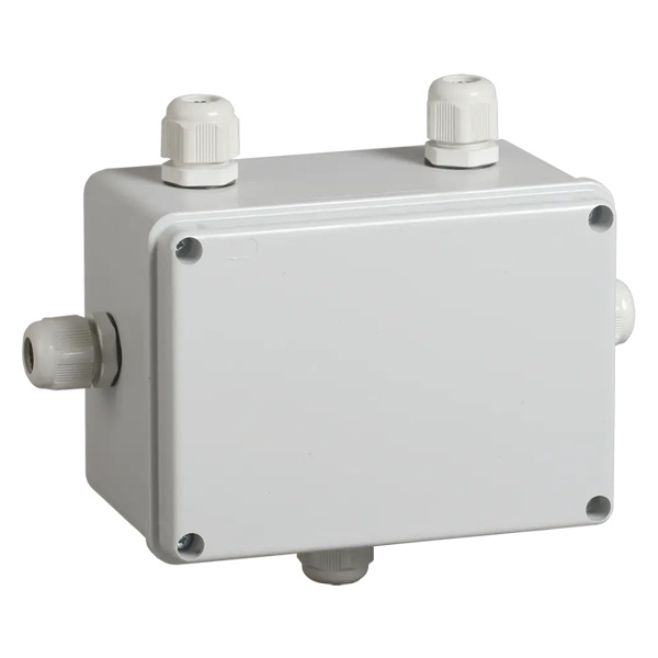 Коробка распаячная ИЭК КМ41331 для открытой проводки 150х110х85 мм (5 гермовводов PG11) IP55