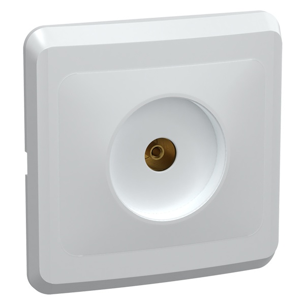 Розетка TV Generica ВЕГА белый (РТВ10-ВБ)