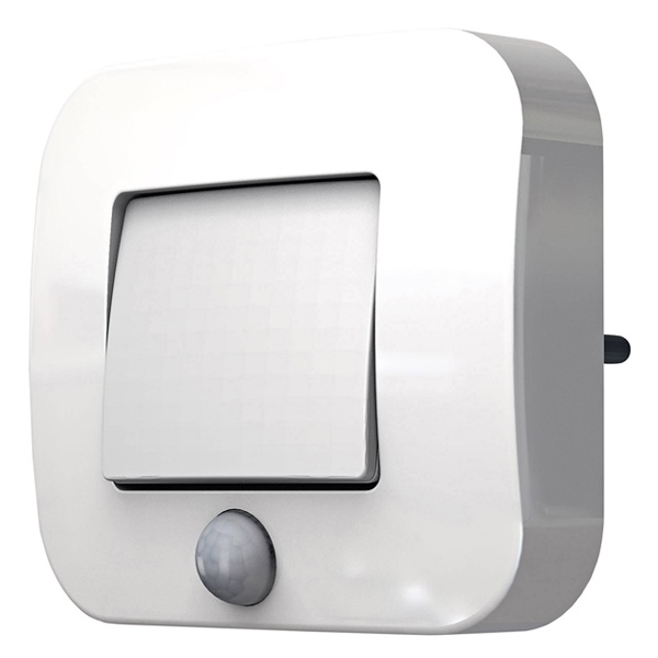 Ночник Ledvance Lunetta Hall Sensor 0,7W 3000K 230V 10Lm в розетку (датчик освещенности и движения)