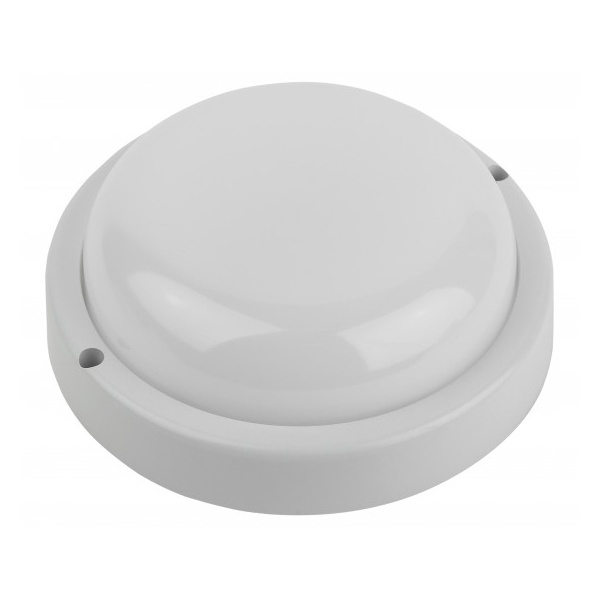 Светильник светодиодный ЖКХ ЭРА SPB-201-2-65K-018 18W 6500K D210 IP65 с оптико-акустическим датчиком