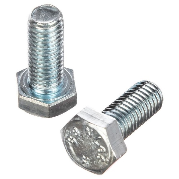 Болт с шестигранной головкой Tech-KREP М8х25 оцинкованный DIN933 [коробка 40шт]