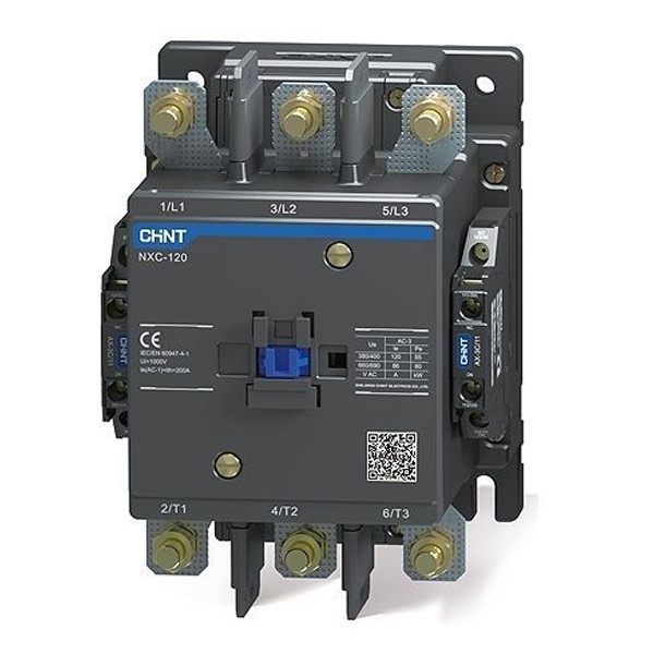 Контактор Chint NXC-120 120A 220В/АС3 2НО+2НЗ 50Гц (R)