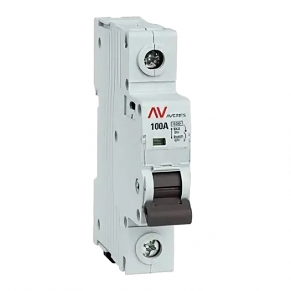 Выключатель нагрузки модульный EKF AVERES AVN 100А 1P однофазный (рубильник)