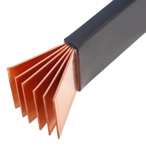 Шина медная гибкая изолированная EKF ШМГИ 800А 8x(32x1мм) 2м