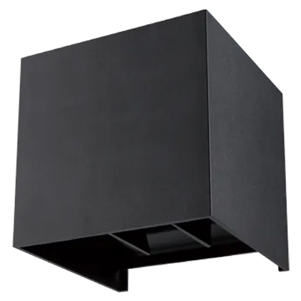 Светильник светодиодный уличный настенный FL-LED WallCube-UD006 2x5W-UP/DN 0-120° 3000-6000K IP65 BK