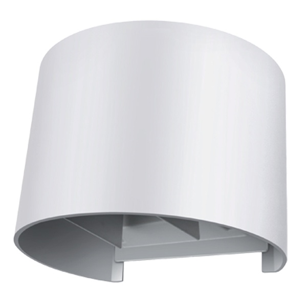 Светильник светодиодный уличный настенный FL-LED WallBarrel-UD006R 2x5W-UP/DN WT 0-120° 3000-6000K