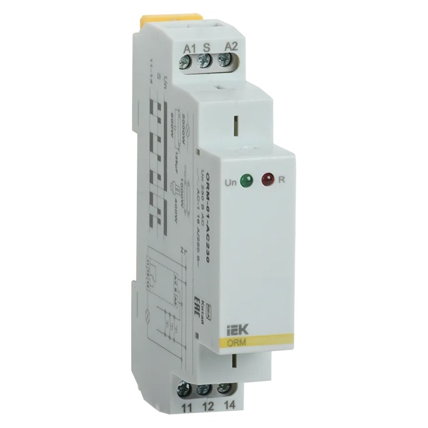 Импульсное реле ИЭК (ONI) ORM 16А 1NO/NC 230В AC