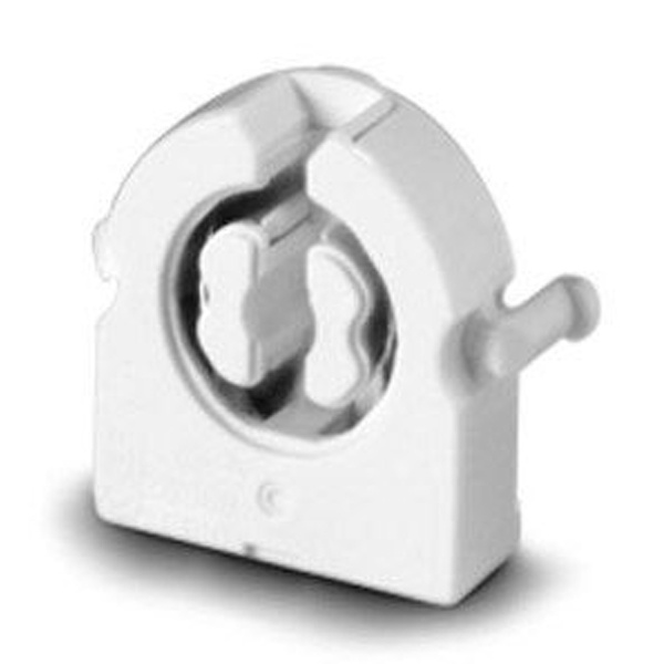 Патрон 509014 G13 торцевой на защелках T8, T12 (аналог VS 47105/101685)