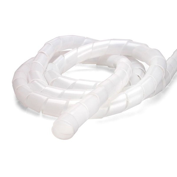 Бандаж спиральный Fortisflex БСП-12 (10м) бандажирование и защита пучка проводов диаметром до 12 мм