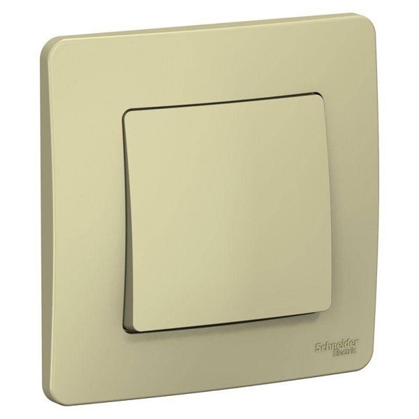 Переключатель 1-клавишный SE Blanca с/у IP44 10A 250В бежевый