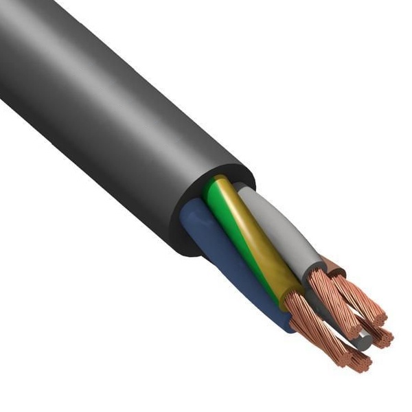 Кабель силовой Конкорд гибкий КГВВнг(А)-LS 5х1,5 медный ГОСТ 24334-2020
