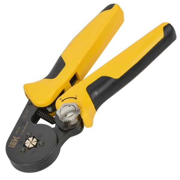 Пресс-клещи обжимные ИЭК ARMA2L 3 КО-12 0,25-10 мм2 (шестигранник)