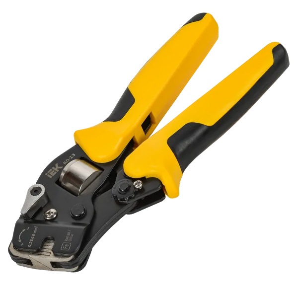 Пресс-клещи обжимные ИЭК торцевые КО-13 0,08-16 мм2 (квадрат)