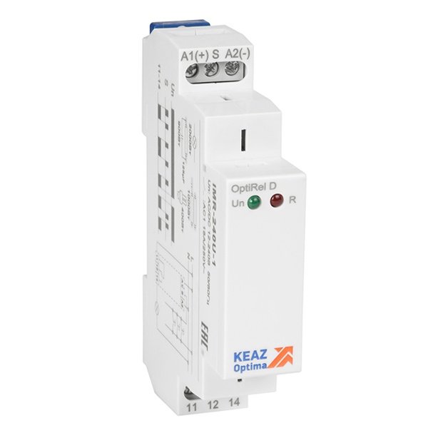 Импульсное реле КЭАЗ OptiRel D IMR-240U-1 16А 1NO/NC 12-230АС/DC