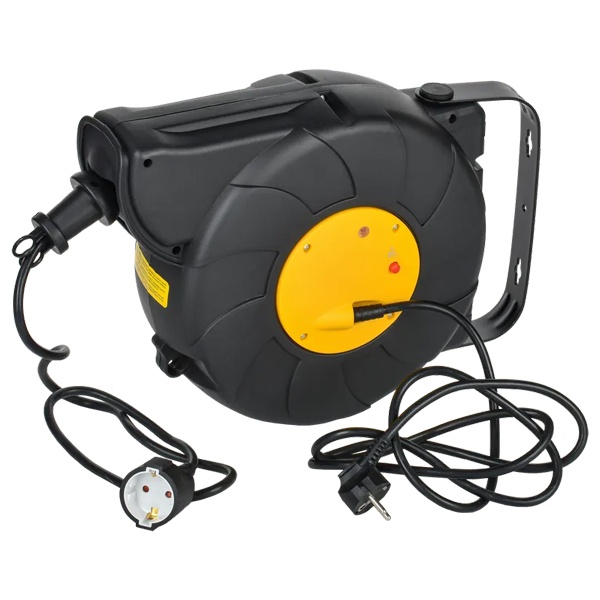 Катушка ИЭК Twist УК15 1место 2P+PE/15м+2м 3х1,5мм2 автосмотка