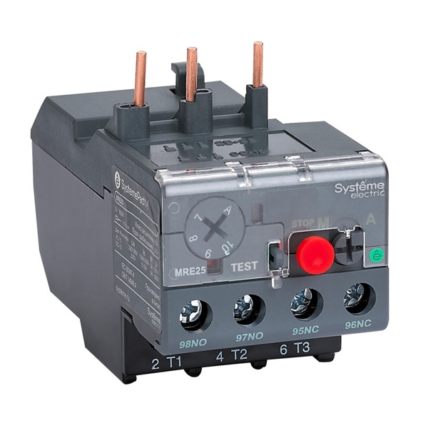 Тепловое реле перегрузки SE MRE F25 уставка 0.1-0.16A для MC1E 9-38А класс 10