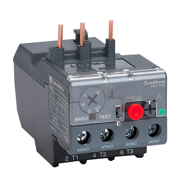Тепловое реле перегрузки SE MRE F25 уставка 1.0-1.6A для MC1E 9-38А класс 10
