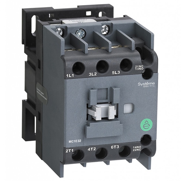Контактор SE MC1E 3P 38A НО+НЗ катушка 220В AC