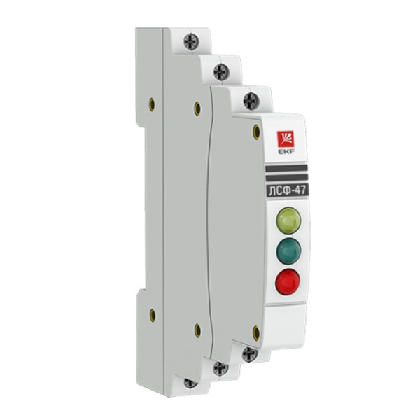 Индикатор фаз EKF ЛСФ-47 (ширина 0,5 модуля)