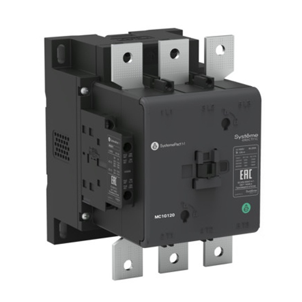 Контактор SE MC1G 3P 160A 2НО+2НЗ катушка 220В AC-3