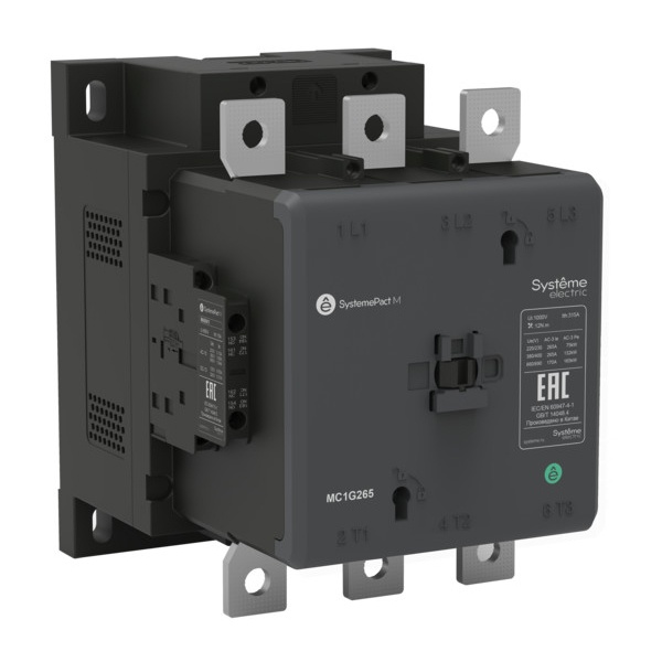 Контактор SE MC1G 3P 330A 2НО+2НЗ катушка 100-250В AC/DC AC-3