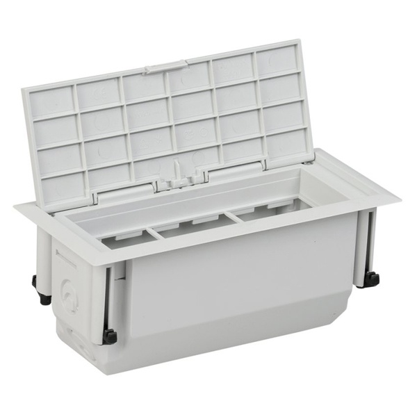 Лючок напольный ИЭК ONFLOOR PRIMER mini B на 6 модулей 45х22,5мм IP30 для заливного пола