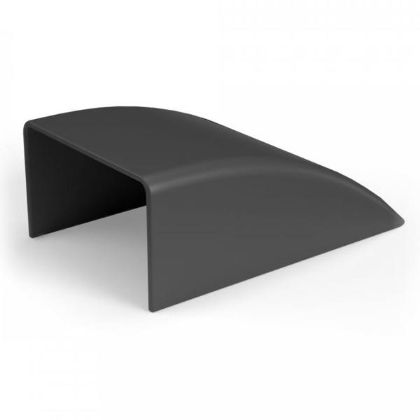 Заглушка Промрукав для кабель-канала 40х25 черная [4 шт/комп]