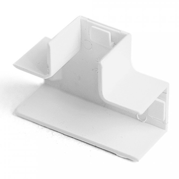 Угол Промрукав Т-образный для кабель-канала 40х16 белый [4 шт/комп]