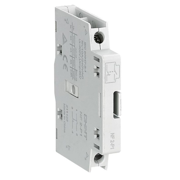 Контакт вспомогательный Chint NF2-P1 1НО+1НЗ