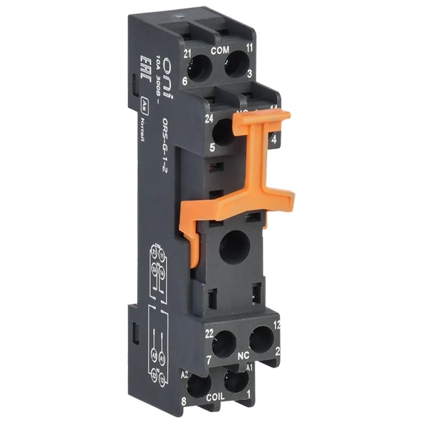 Розетка ONI (ИЭК) ORS-G-1-2 для реле OGR-1 2C