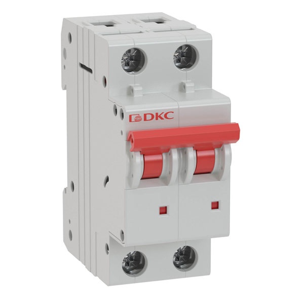 Автоматический выключатель DKC YON MD63 20A тип C 2P 6кА (автомат электрический)